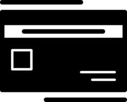 creditcard glyph-pictogram vector