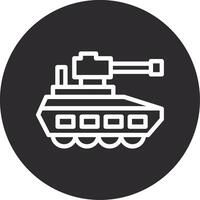 tank omgekeerd icoon vector