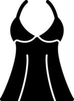 lingerie glyph icoon vector