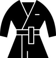 kimono glyph icoon vector