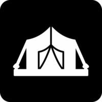 tent vector pictogram