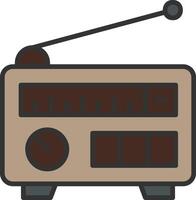 radio vector pictogram