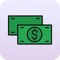 contant geld vector pictogram