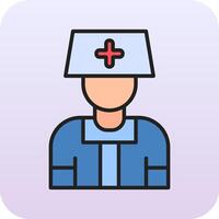 verpleegster vector icoon