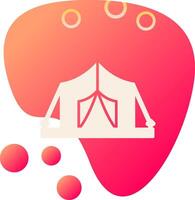 tent vector pictogram