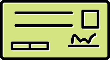 controleer vector pictogram