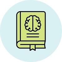 neurologie boek vector icoon
