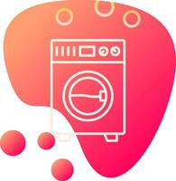 wasmachine vector pictogram