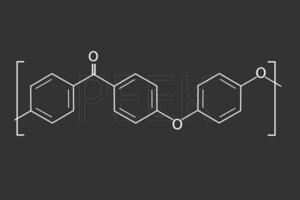 kijkje moleculair skelet- chemisch formule vector