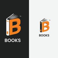 Open boek logo onderwijs vlak vector logo ontwerp sjabloon