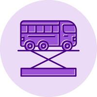 bus jack vector icoon