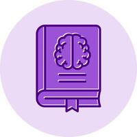 neurologie boek vector icoon