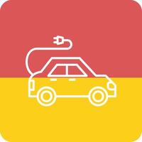 elektrische auto vector icon