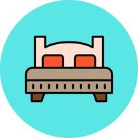 bed vector icoon