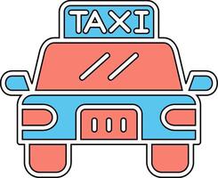 taxi vector icoon