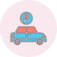 elektrische auto vector icon