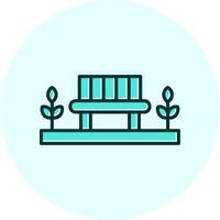 parkbank vector icon