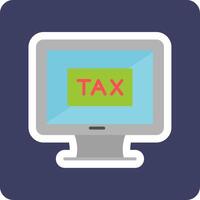 belasting vector icoon
