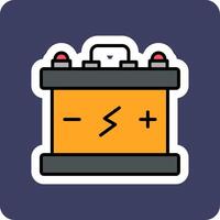 batterij vector pictogram
