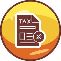 belasting papierwerk vector icoon
