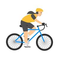 sport mensen rijden fietsen illustratie vector