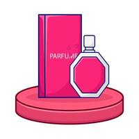 illustratie van parfum vector