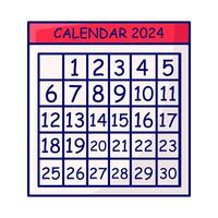 kalender datum illustratie vector