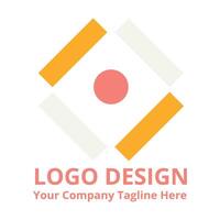 abstract ontwerp concept voor branding logo, vector