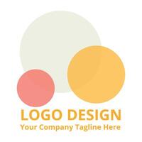 abstract ontwerp concept voor branding logo, vector