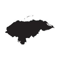Honduras kaart icoon vector