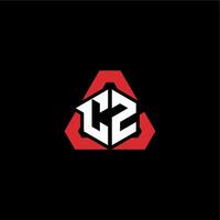 cz eerste logo esport team concept ideeën vector
