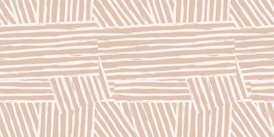 modieus esthetisch abstract naadloos patroon met meetkundig afdrukken. minimalistisch biologisch borstel hartinfarct, inkt textuur. gemakkelijk ontwerp voor behang, textiel, inpakken, inpakken, kleding stof, branding, decoratie vector