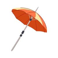 zon strand paraplu tekenfilm vector illustratie