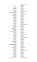 verticaal thermometer schaal. Celsius en Fahrenheit opmaak zonder nummers. grafisch sjabloon voor weer meteorologisch meten temperatuur gereedschap vector