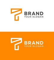 t brief logo vector icoon merk identiteit teken symbool