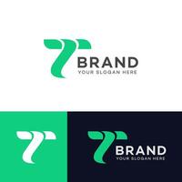 t brief logo vector icoon merk identiteit teken symbool