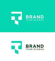 t brief logo vector icoon merk identiteit teken symbool