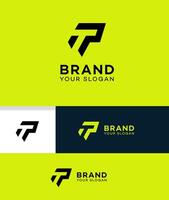 t brief logo vector icoon merk identiteit teken symbool