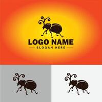 snuitkever insect plaag logo vector kunst icoon grafiek voor bedrijf merk icoon snuitkever logo sjabloon