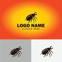 snuitkever insect plaag logo vector kunst icoon grafiek voor bedrijf merk icoon snuitkever logo sjabloon