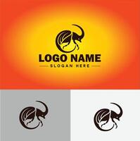 snuitkever insect plaag logo vector kunst icoon grafiek voor bedrijf merk icoon snuitkever logo sjabloon