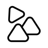 nacho's icoon vector symbool ontwerp illustratie