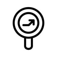 zoeken icoon vector symbool ontwerp illustratie