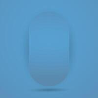 een blauw abstrac backdrop voor kunstmatig Product. verzameling van uxury blauw meetkundig knop, elegant licht blauw achtergrond met kopiëren ruimte, vector illustratie