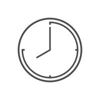 klok icoon timer symbool vector