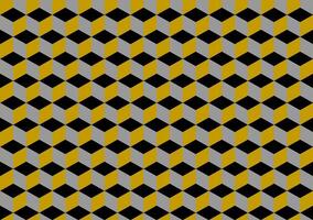 naadloos abstract kubussen patroon. kleurrijk ontwerp, meetkundig 3d structuur behang, vector illustratie modern kubus patroon achtergrond
