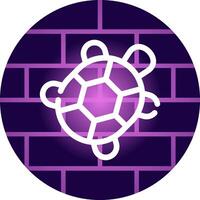 schildpad creatief icoon ontwerp vector