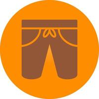 shorts creatief icoon ontwerp vector