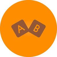 abc blok creatief icoon ontwerp vector