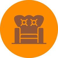 fauteuil creatief icoon ontwerp vector